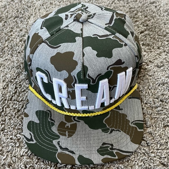 🔴Wu-Tang Hat Snapback Camouflage WuTang Killarmy Rare Raekwon Gza